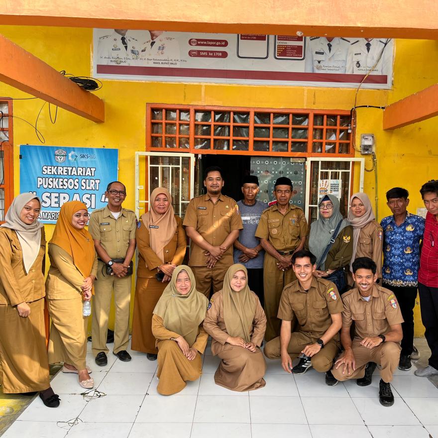 Monitoring dan Evaluasi Pelaksanaan Kegiatan Tahun Anggaran 2025 di Desa Mario